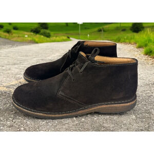 Astorflex Greenflex Chukka Boots Brown Suede Crepe Sole Italy Shoes Mens Size 43
